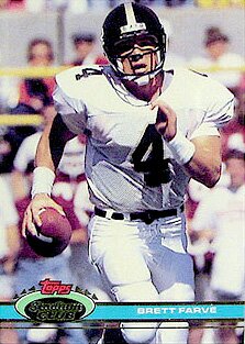 Bret Farve Favre Error card